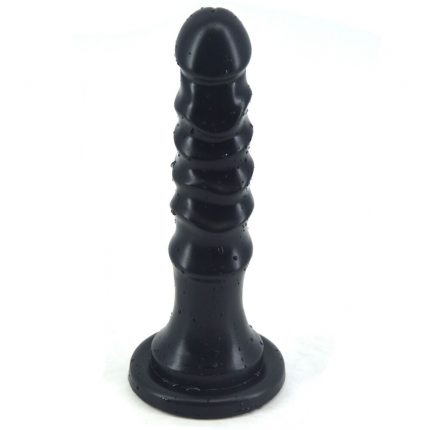 Ribbed Ecstasy 9 Inch Suction Cup Dildo