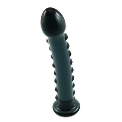 Crystal G Spot Finder Black Dildo