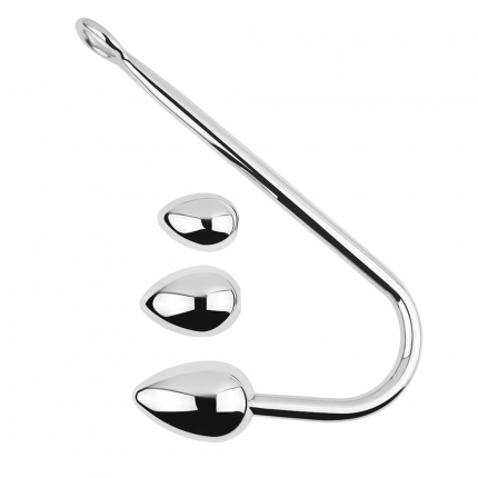 Stainless Steel Anal Hook With Ball Head