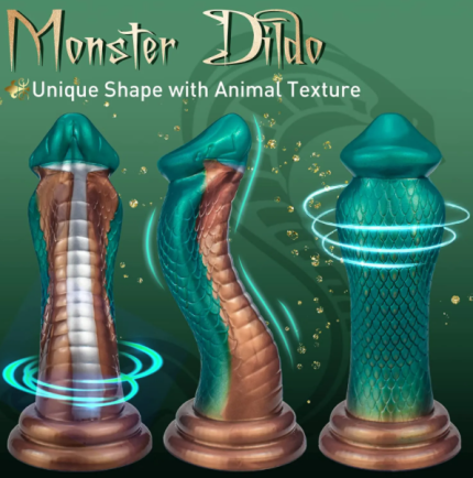 Large Monster Dildo With Strong Suction Cup