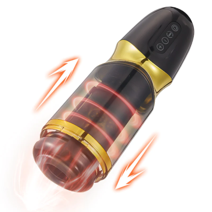 Lezovibes 6 Thrusting & Vibrating Automatic Masturbation Cup