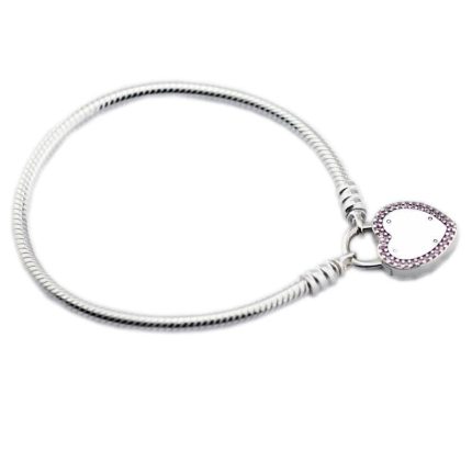 Lock Jewelry Heart Bracelet